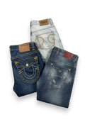 Vintage Designer Jeans Mix – Grade A/B Bundle – Wiederverkauf Geeignet