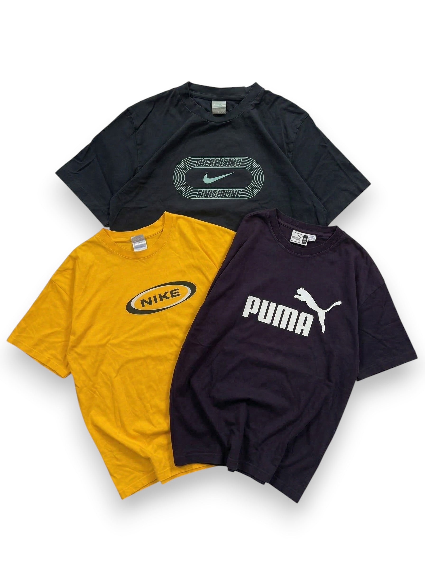 Vintage Sport T-Shirt Mix – Grade A/B Bundle – Wiederverkauf Geeignet